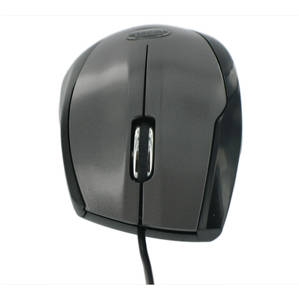 Mouse optic 4World USB Ergo1, Combo USB  negru grafit