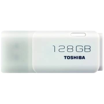 Memorie USB Memorie Toshiba USB-Stick THN-U202W1280E4,  128 GB,  TransMemory U202, alb