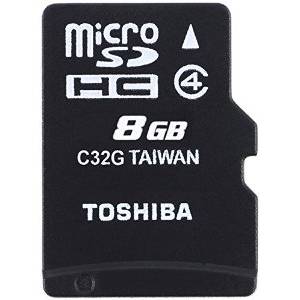 Card memorie Toshiba THN-M102K0080M2 MicroSD Class4 M102,   8GB, negru