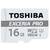 Card memorie Toshiba THN-M401S0160E2  microSD EXCERIA PRO R95, 16GB, argintiu