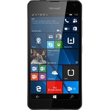Smartphone Microsoft 650 Lumia 4G ,16GB, Dual SIM ,Dark Silver EU