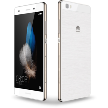 Smartphone Huawei P8 Lite, 5 inch, 16 GB, 4G, Android 5.0, dual sim, alb