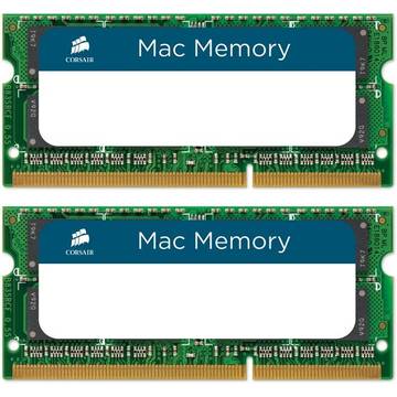 Memorie laptop memorie SODIMM DDR3 1866 mhz 16GB CL 11 Corsair MAC (Kit of 2)