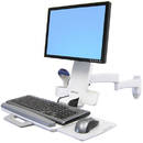 Suport monitor ERGOTRON 45-230-216 200 Combo Series, tip brat, alb