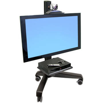 Suport monitor ERGOTRON Neo-Flex Mobile MediaCenter VHD, cu picior si suport pentru tastatura