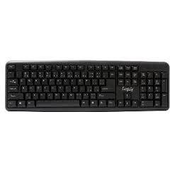 Tastatura LOGIC LK-10 USB Black Slovenian Layout, 105 taste, negru