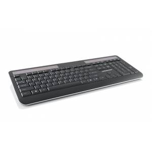 Tastatura MODECOM MC-SK1 WIRELESS PANOU SOLAR CROATIAN LAYOUT K-MC-0SK1-100-U-CR, 108 taste, negru