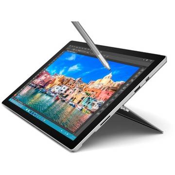 Tableta Microsoft Surface Pro 4, 12.3 inch, Intel Core m3-6Y30, 128 GB SSD, 4 GB RAM, Windows 10 Pro, argintie