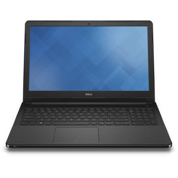 Notebook Dell Vostro 3558, procesor Intel Core i3-5005U, 2Ghz, 4 GB DDR3, 500GB HDD, Ubuntu Linux 14.04 SP1, video integrat