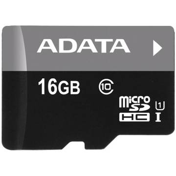 Card memorie MICROSDHC AUSDH16GUICL10-R , 16GB, CL10, ADATA SDH16GUICL10-R