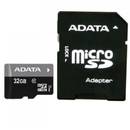 Card memorie MICROSDHC AUSDH32GUICL10-RA1, 32GB, CL10, ADATA W/A
