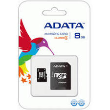 Card memorie MICROSDHC  AUSDH8GCL4-RA1,  8GB, CL4,  ADATA AUSDH8GCL4-RA1