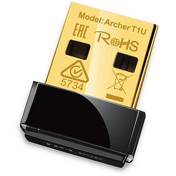 TP-LINK Adaptor Nano USB Wireless AC450 Archer T1U
