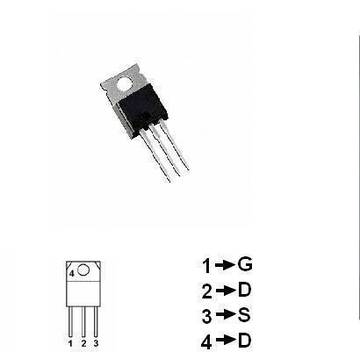 TRANZISTOR MOSFET CANAL P  100V 12A 88W
