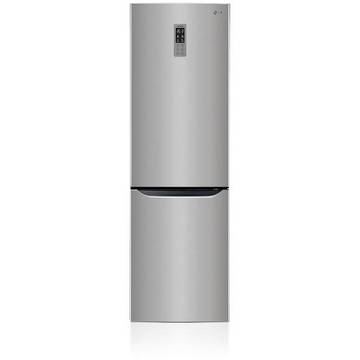 Aparate Frigorifice LG Combina frigorifica GBB539PZQWS, No Frost, 318 l, Clasa A+, H 190 cm, Silver