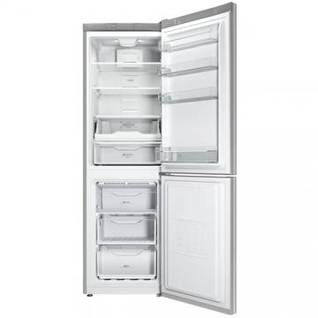 Aparate Frigorifice INDESIT Combina frigorifica LI80 FF1 S, 301 l, Clasa A+, H 189cm, Silver