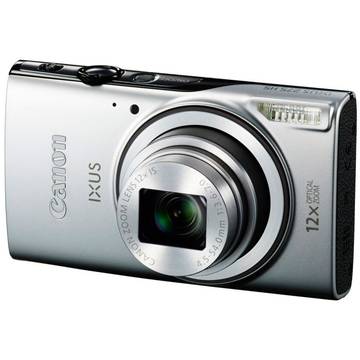 Aparat foto digital Canon IXUS 275HS, ecran 3 inch, 20.2MP, zoom 12x, argintiu