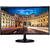 Monitor LED Samsung C27F390FHU, 16:9, 27 inch, 1920 x 1080 pixeli, 4 ms, negru, curbat