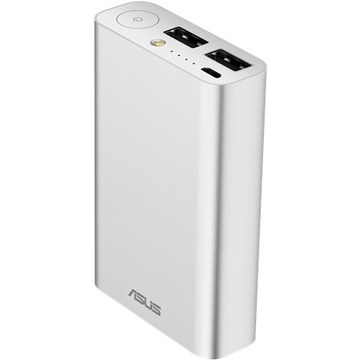 Baterie externa Asus Acumulator extern ZenPower Pro Dual Port, 10050mAh, argintiu