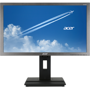 Monitor LED Acer B246HYL, 16:9, 23.8 inch, 6 ms, gri inchis