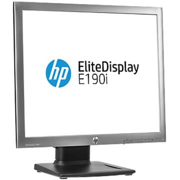 Monitor LED HP EliteDisplay E190i, 5:4, 19 inch, 8 ms, negru