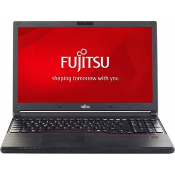 Notebook Fujitsu LifeBook E556, 15.6 inch Full HD, procesor Intel Core i7-6500U, 2.5 Ghz, 8 GB RAM, 256 GB SSD, Free DOS, video integrat
