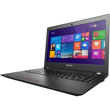 Notebook Lenovo E31-80,13.3 inch Full HD,procesor Intel Core i5-6200U, 2.3 Ghz, 4 GB RAM, 256 GB SSD, Windows 10 Pro, video integrat