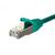 Netrack patch cable RJ45, snagless boot, Cat 5e FTP, 7m green