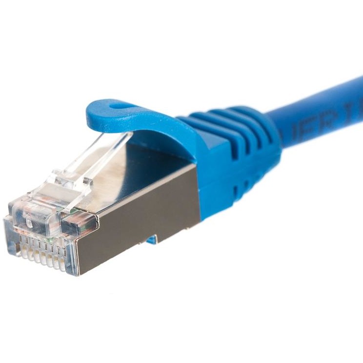 Netrack patch cable RJ45, snagless boot, Cat 5e FTP, 5m blue