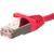 Netrack patch cable RJ45, snagless boot, Cat 5e FTP, 2m red