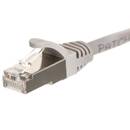Netrack patch cable RJ45, snagless boot, Cat 5e FTP, 0.25m grey