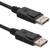 Qoltec Cable DisplayPort v1.2 / DisplayPort v1.2 | 4Kx2K | 1m