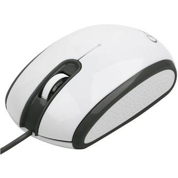 Mouse Gembird Optical mouse 1200 DPI, USB, black/white MUS-105
