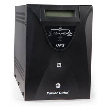 Promo Pack:UPS Gembird 1000VA Pure sine,3xIEC 230V OUT+Natec Power Strip for UPS