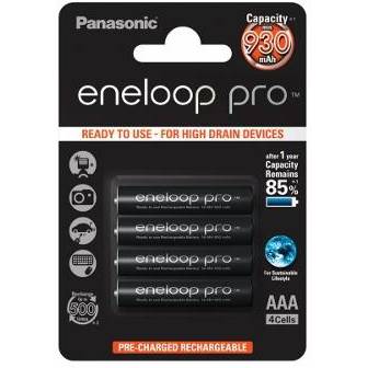 Panasonic Eneloop Pro R03/AAA 930mAh, 4 Pcs, Blister
