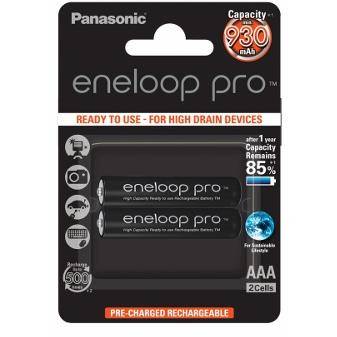 Panasonic Eneloop Pro R03/AAA 930mAh, 2 Pcs, Blister