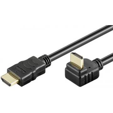 Goobay Cablu HDMI HiSpeed cu eternet  270° 5 m