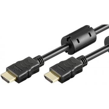 Goobay Cablu HDMI cu Ethernet contacte aurite 5 m