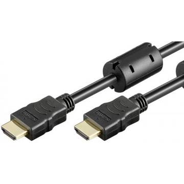 Goobay Cablu HDMI cu Ethernet contacte aurite 15m