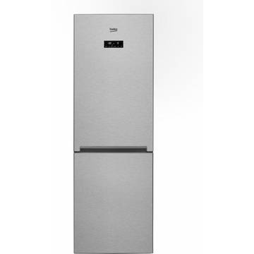 Aparate Frigorifice Beko Combina frigorifica RCNA365E20ZX, A+, 309 l, 185 cm, inox