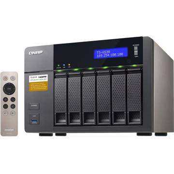 NAS QNAP TS-653A-8G, 8 GB, 6 x HDD