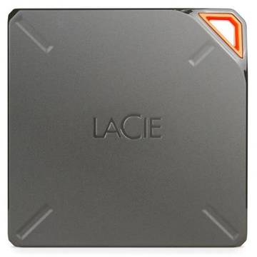 Hard disk extern LaCie Fuel, 2 TB, 2.5 inch, USB 3.0, Wi-Fi (45 m), baterie maxim 10 ore