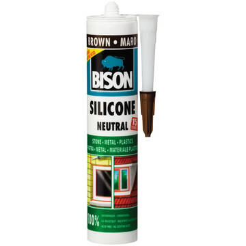 BISON Silicon neutral maro 280ml