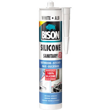 BISON Silicon Sanitar Premium Transparent, 280ml