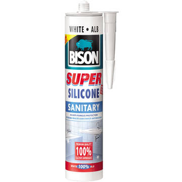 BISON Silicon Sanitar Super transparent 280ml