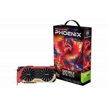 Placa video Gainward GeForce GTX 1070 Phoenix GS, 8GB GDDR5 (256 Bit), HDMI, DVI, 3xDP