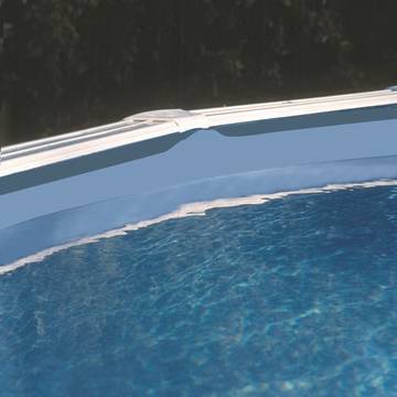 ManufacturGre Liner pentru piscina rotunda cu dimensiunile 4,5m x 0,9m