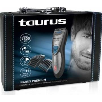 Aparat de tuns Taurus Ikarus Premium, fara fir, negru