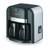 Cafetiera Alpina SF 2819, 500W, capacitate 300ml (2 cesti x 150 ml),filtru permanent, control automat al temperaturii,protectie termica, carcasa inox-negru