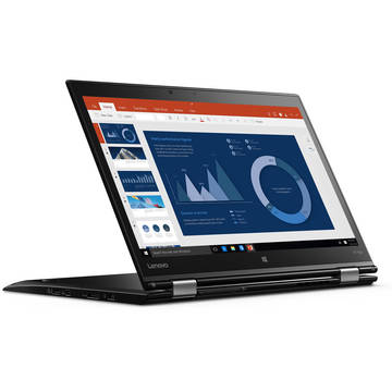 Notebook Lenovo ThinkPad X1 Yoga, 14 inch Touch, Intel Core i5-6200U, 2.3 Ghz, 8 GB RAM, 256 GB SSD, Windows 10 Pro, video integrat